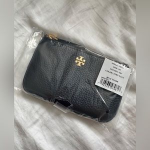 🆕 Tory Burch key ring card case in navy